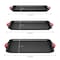 Hastings Home 3-pc Baking Pans, Nonstick Sheet, Silicone Handles, 17.75"x12", 15.75"x10" Jelly Roll, 13.5"x9" Bakeware 635869HNZ - alternate 3